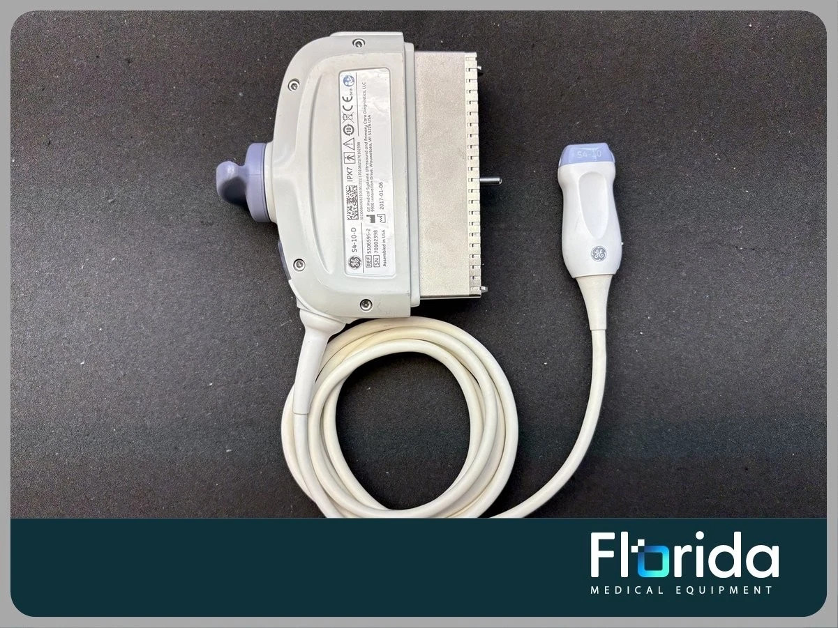 2017 GE S4-10-D SECTOR ARRAY ULTRASOUND TRANSDUCER PROBE REF: 5306595 TESTED