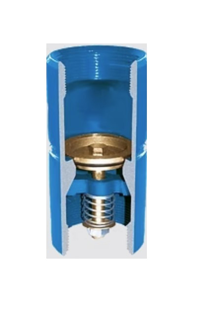 NEW Simmons Inline Poppet Disk Check Valve 669SB, 2.5
