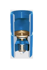NEW Simmons Inline Poppet Disk Check Valve 669SB, 2.5