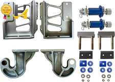 For Peterbilt Assembly Kit Lower Hood Pivot and Hinge Upper & Engine Hood Hinge picture