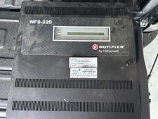Honeywell NFS 320 Fire alarm notifier panel - complete -with Manual, No Key picture