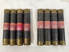 Bussmann Fusetron Lot of 8 incl. 4 x FRS - R 60 and 4 x FRS 60 Cartridge Fuse picture