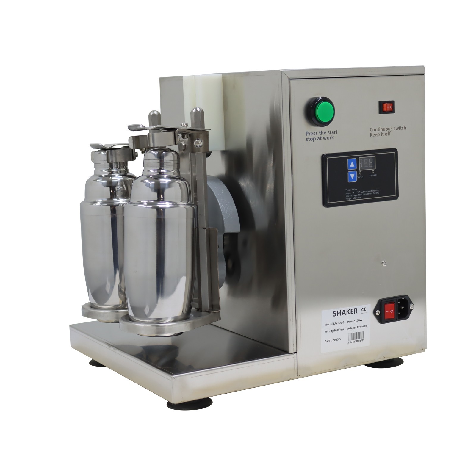 110V Double Head Milkshake Machine 1000ml Milk Tea Smoothie Mixer 4 Shaker Cups 110V Double Head Milkshake Machine 1000ml Milk Tea Smoothie Mixer 4 Shaker Cups