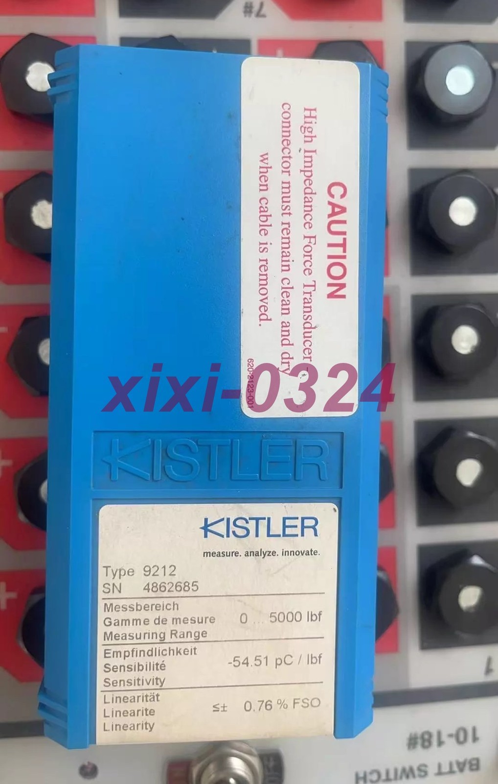 1PCS NEW  KISTLER 9212  sensor  DHL shipping