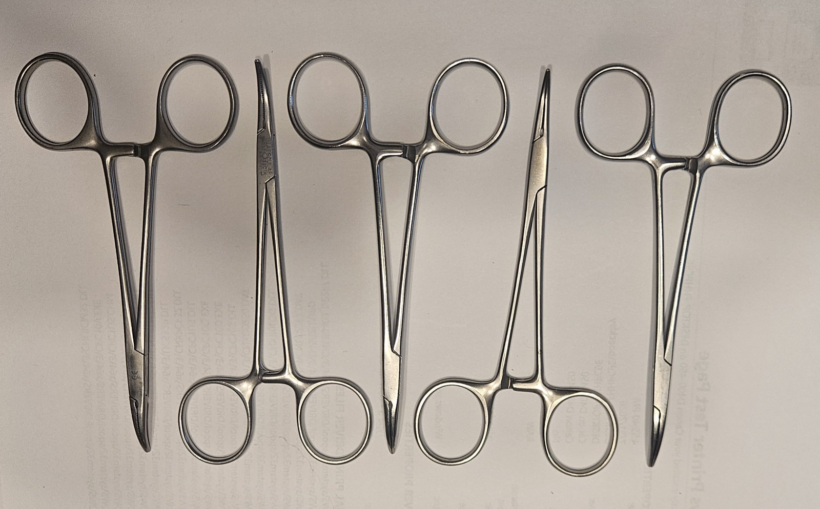 AESCULAP BH111R Halsted Mosquito Crile Curved Delicate Forceps Serrated Jaw 5\