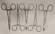 AESCULAP BH111R Halsted Mosquito Crile Curved Delicate Forceps Serrated Jaw 5