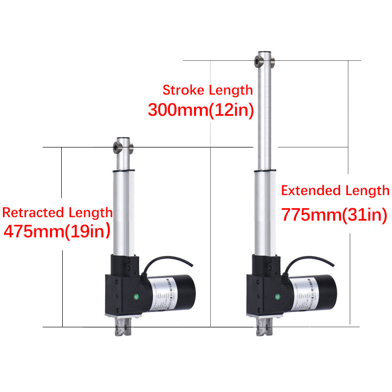 DC12V 6000N 1320lbs Heavy Duty Linear Actuator 6\