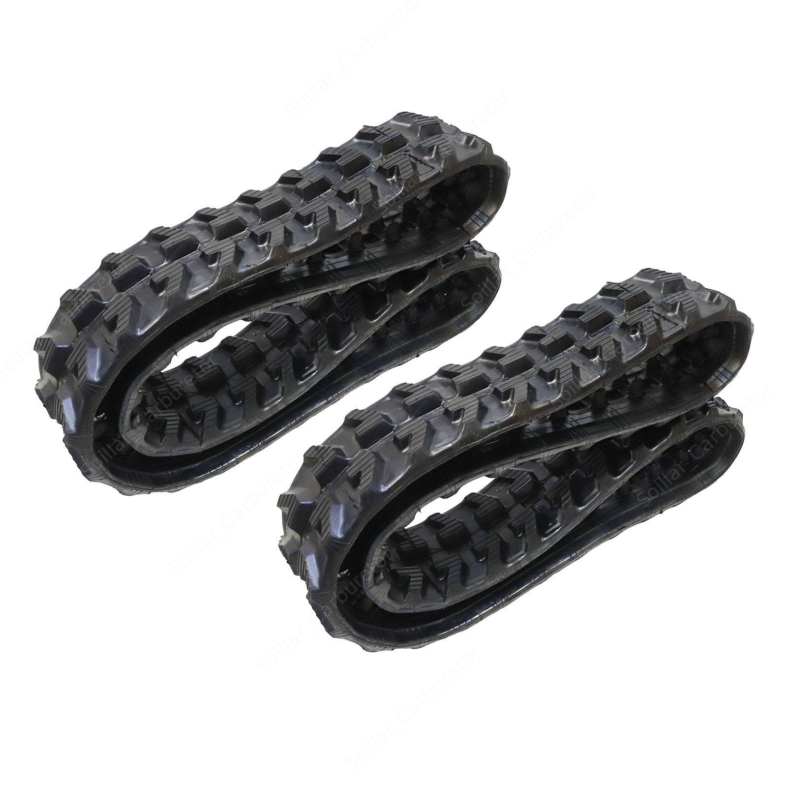 2Pcs Rubber Track 180x72x45 mm Fits Bobcat MT85 Vermeer ABS Loader 7271923 2Pcs Rubber Track 180x72x45 mm Fits Bobcat MT85 Vermeer ABS Loader 7271923