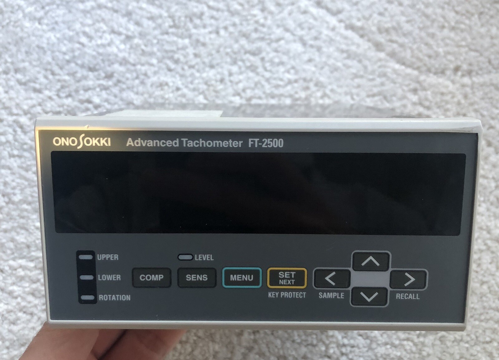 Ono Sokki FT-2500 Advanced Tachometer Slightly Used Great Condition.