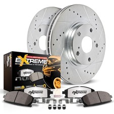PowerStop Z36 Front Brake Pads & Rotor Kit for Trucks Tow Brake Pads K1233-36 picture