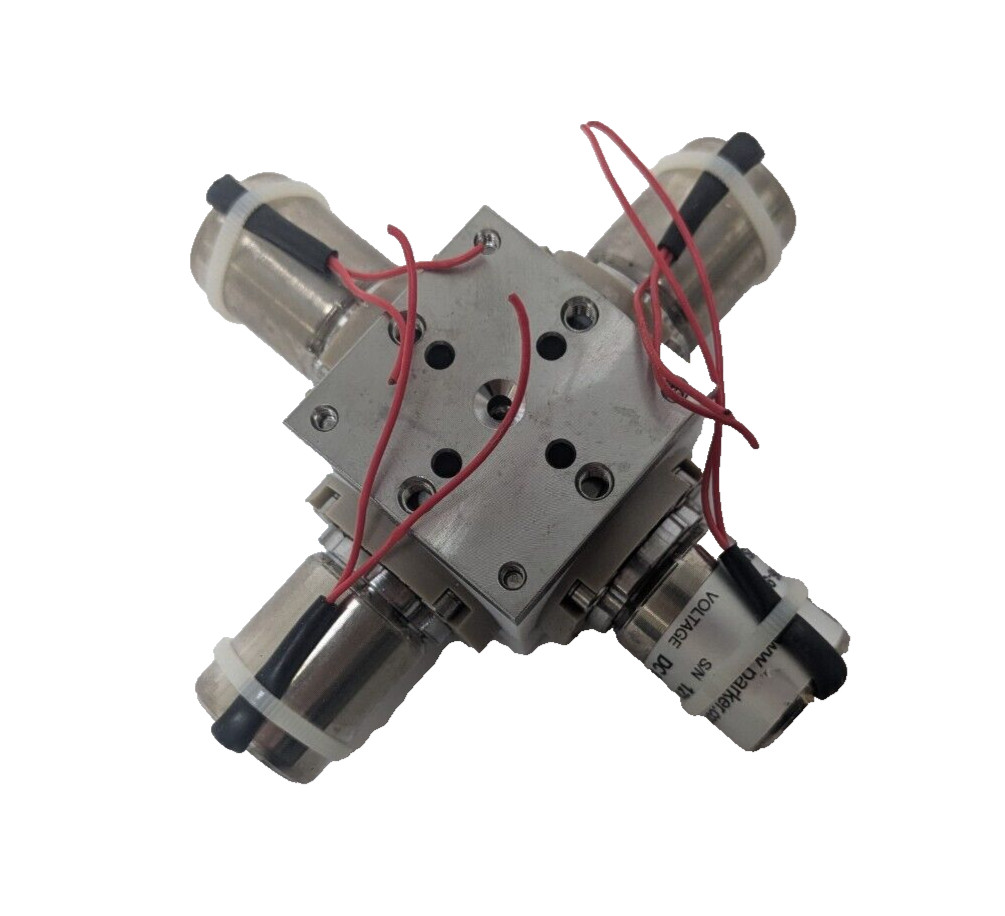 Parker 018-0186-900 Series 18 Miniature Multichannel Inert PTFE Manifold Valve