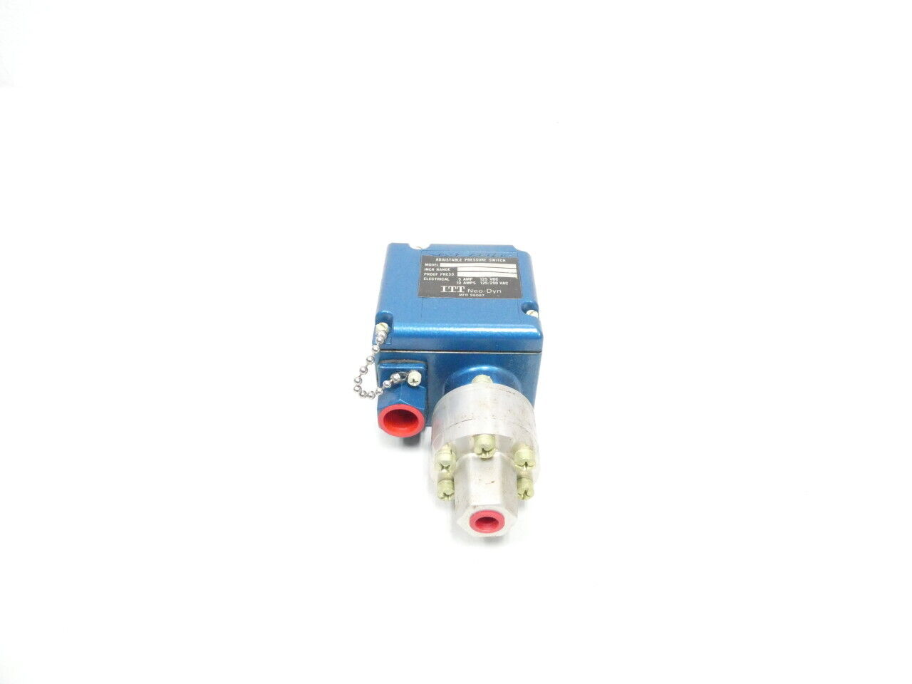 Itt Neo-dyn 200P1-8CC3 Adjustable Pressure Switch 1000-10000psi 125/250v-ac