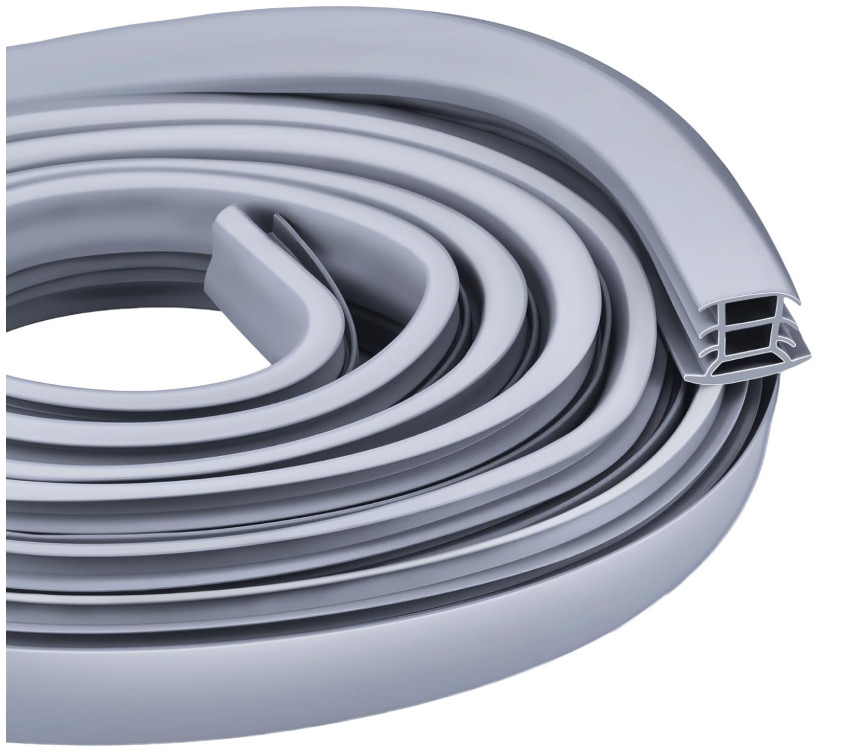 Flexible EPDM Rubber Strip (25 ft Long and 1-1/2 \' Wide for 1-1/4“ -1-1/2\' Crack