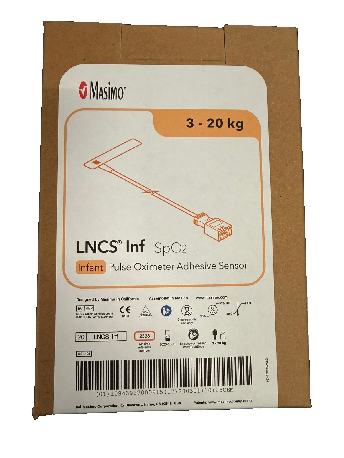 Masimo LNCS Inf Sp02 Ref: 2328