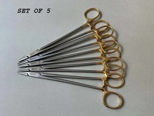 ( LOT OF 5 ) 180mm Needle Holder FINE GRIP 7