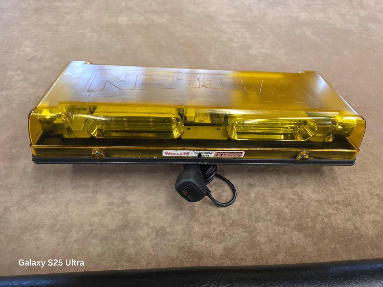 Whelen Responder LP Series Amber LED Lightbar