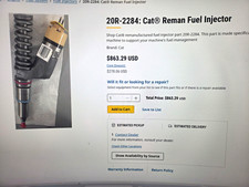 Cat 20R-2284 Fuel Injector INJ GP FUEL picture