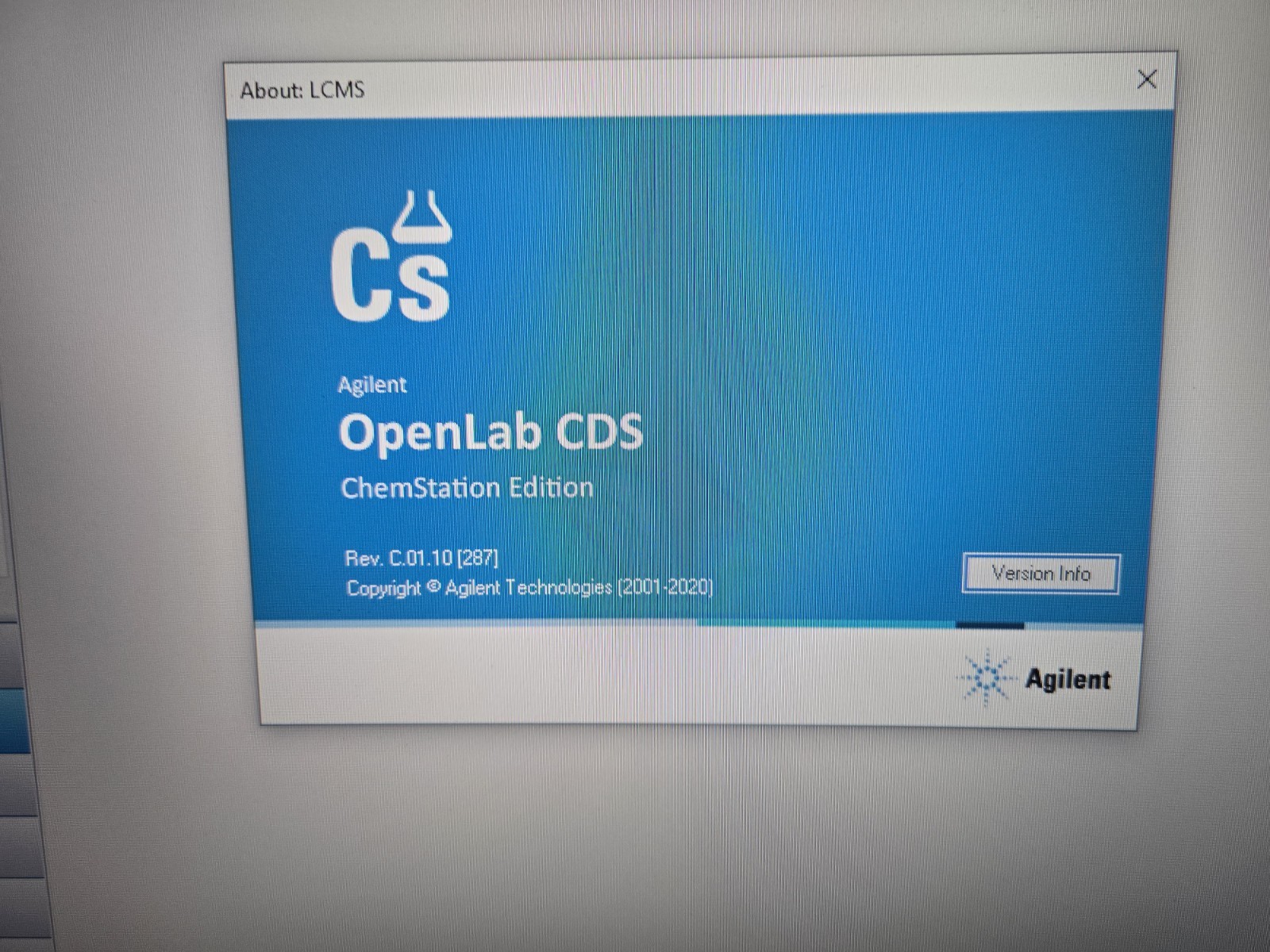 PC Loaded with Agilent OpenLab ChemStation C.01.10 with 3D DAD MSD Add ON Win 10 PC Loaded with Agilent OpenLab ChemStation C.01.10 with 3D DAD MSD Add ON Win 10