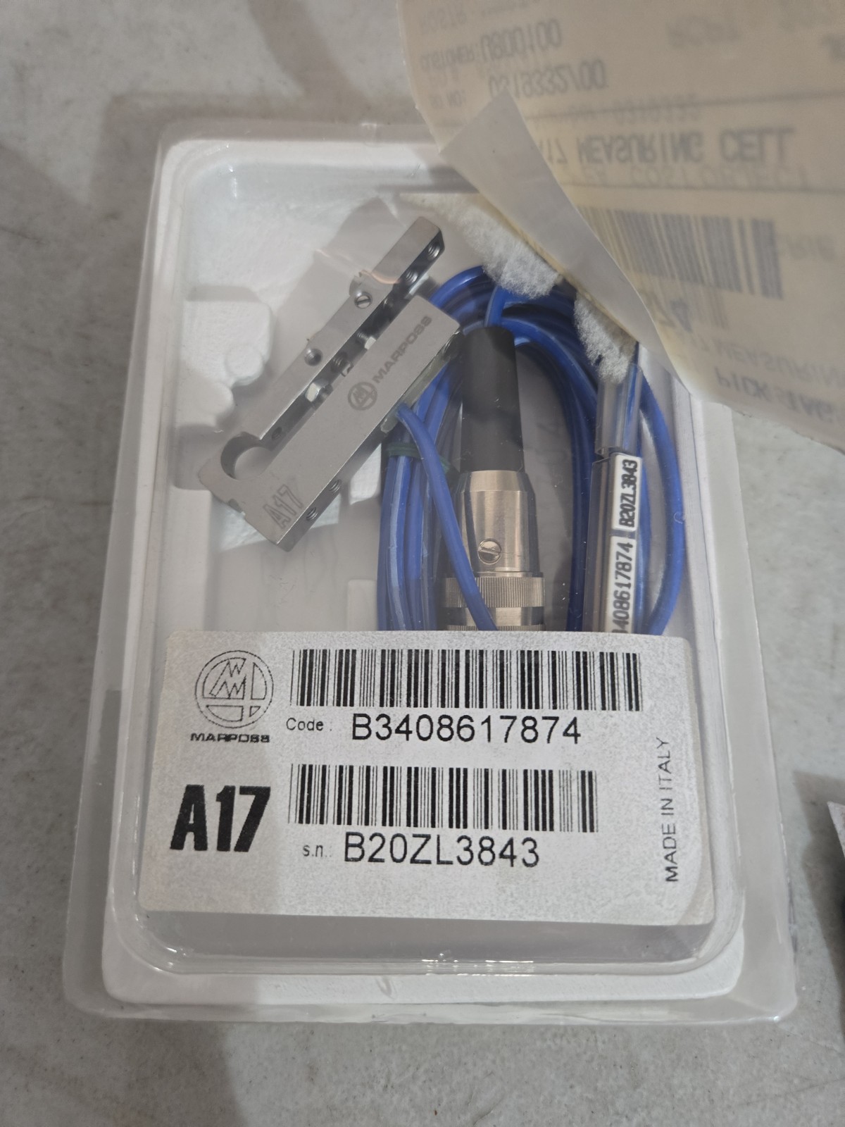 MARPOSS MEASURING CELL A17 NEW