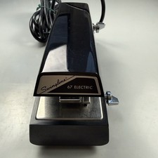 vintage 80s Swingline Model 67 Electric Stapler MADE IN JAPAN Black TESTED picture