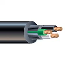 Southwire 55039604 Multi-Conductor Cable, Sjeoow, 12 Awg, 3 C, Black, Tpe, picture