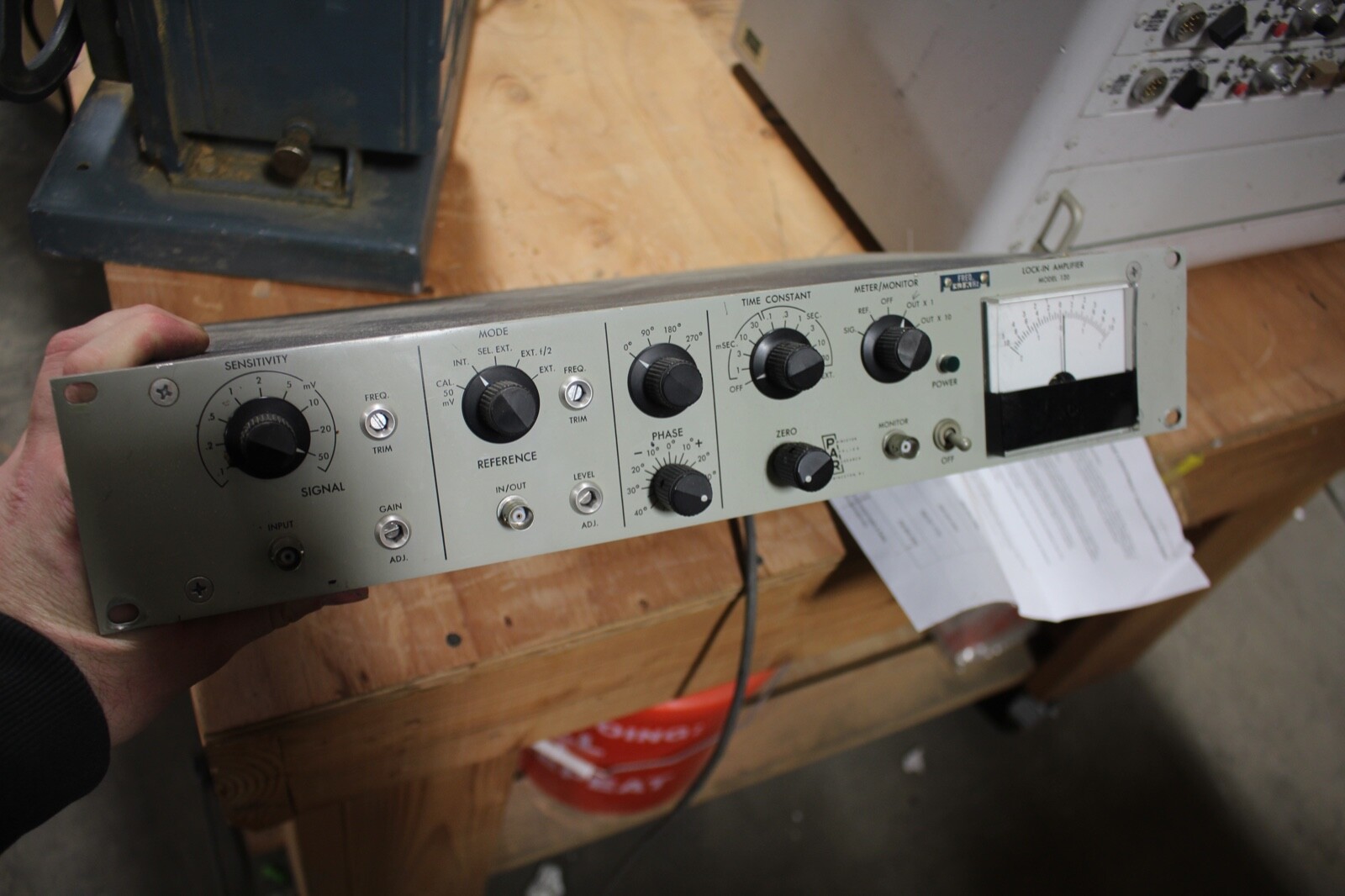 Princeton Applied Research PAR 120 LOCK IN AMPLIFIER 