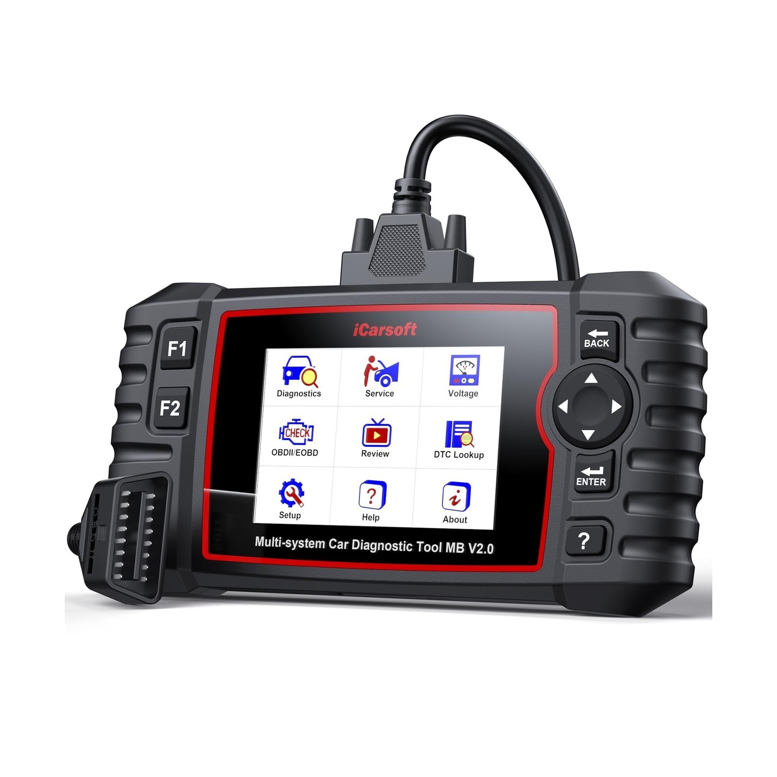 iCarsoft MB V2.0 Full System Diagnostic Scan Tool for Most Mercedes Benz from...