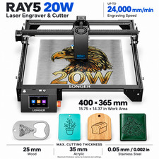 Longer RAY5 20W Laser Engraver Machine, 24,000mm/min, Ray5 20W Laser Cutter🔥 picture