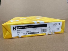Wausau Papers Neenah Exact Vellum Bristol, 8.5