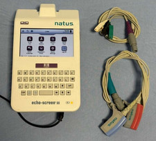 Natus Echo-Screen III 3 Hearing Screener Part 011017 w/ Accessories & Adapter picture
