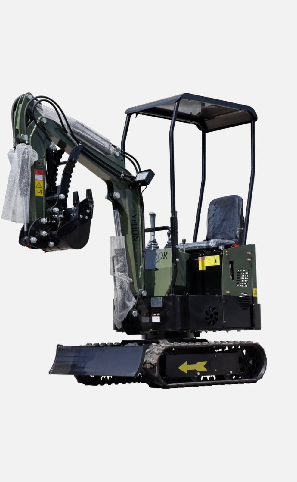 NEW TYPHON Mini Excavator 1Ton Digger 13.5hp Gas Tracked Crawler B&S EPA Engine NEW TYPHON Mini Excavator 1Ton Digger 13.5hp Gas Tracked Crawler B&S EPA Engine