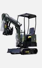 NEW TYPHON  Mini Excavator 1Ton Digger 13.5hp Gas Tracked Crawler B&S EPA Engine picture