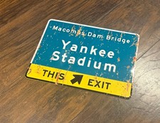 Mini Interstate Sign - New York i278 YANKEE STADIUM, New York, baseball, décor picture