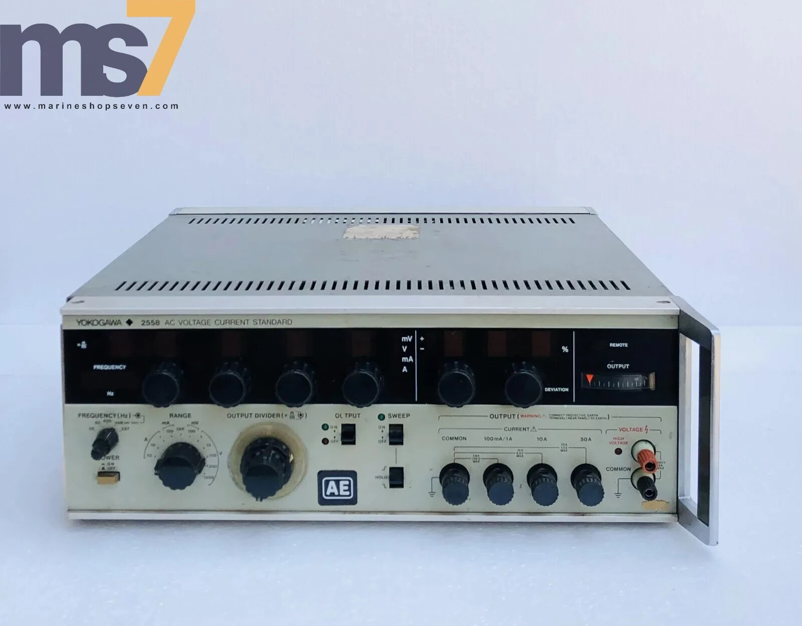 YOKOGAWA 2558 AC VOLTAGE CURRENT STANDARD 255800