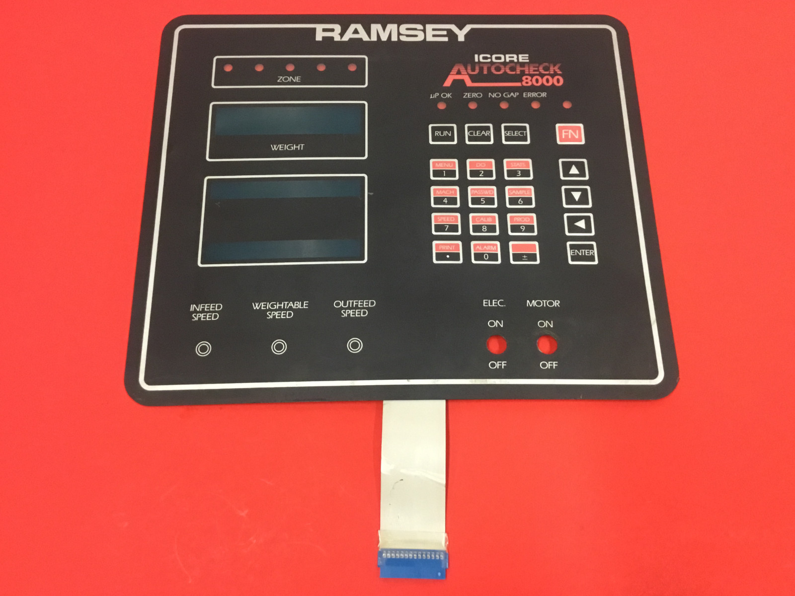 Ramsey - ICORE Autocheck 8000 - Front Control Panel