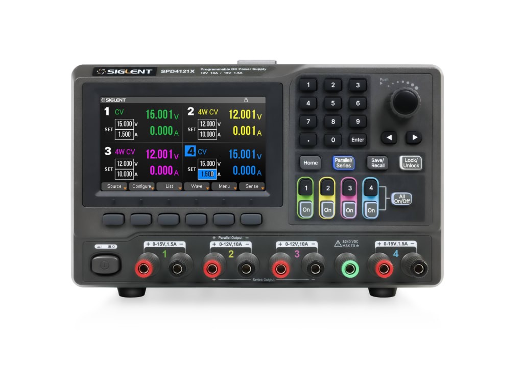 Siglent SPD4121X - Four Channel DC Power Supply (285W)