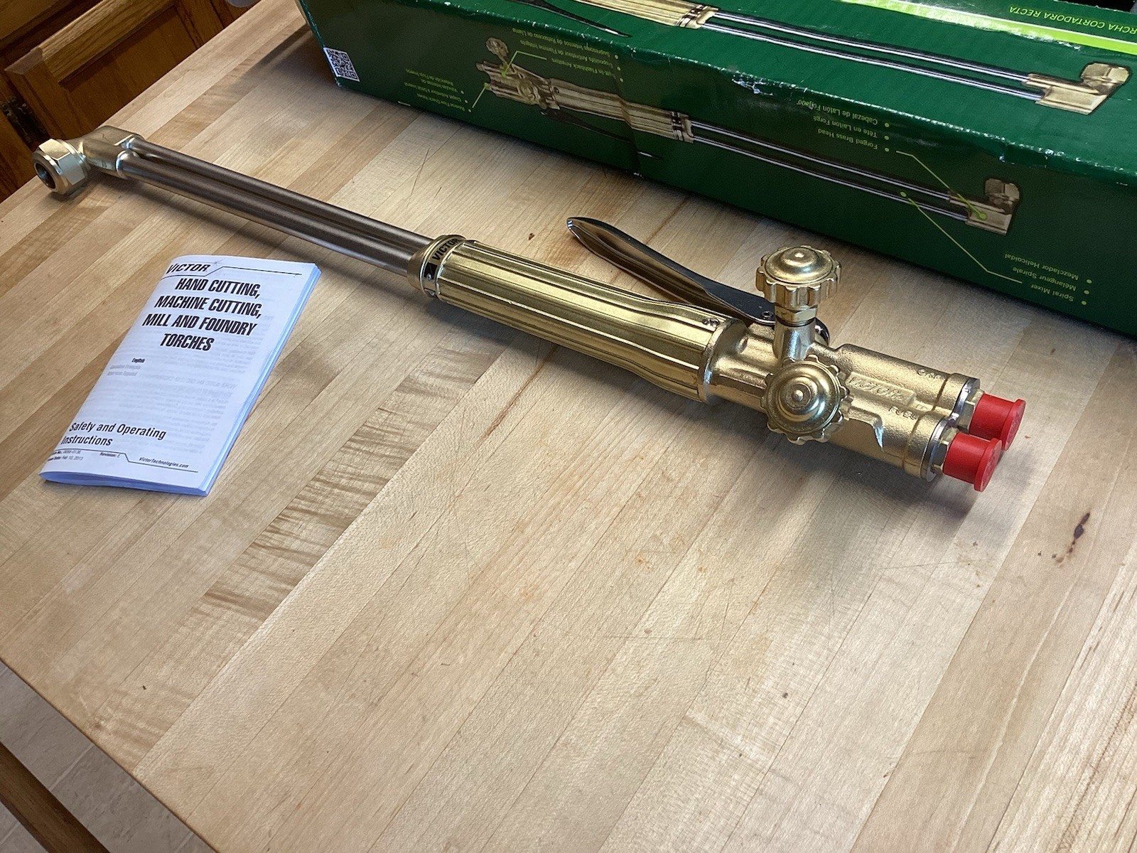 Victor 21 Inch 90 Degree Cutting Torch #8381-1480  ST2600FC 