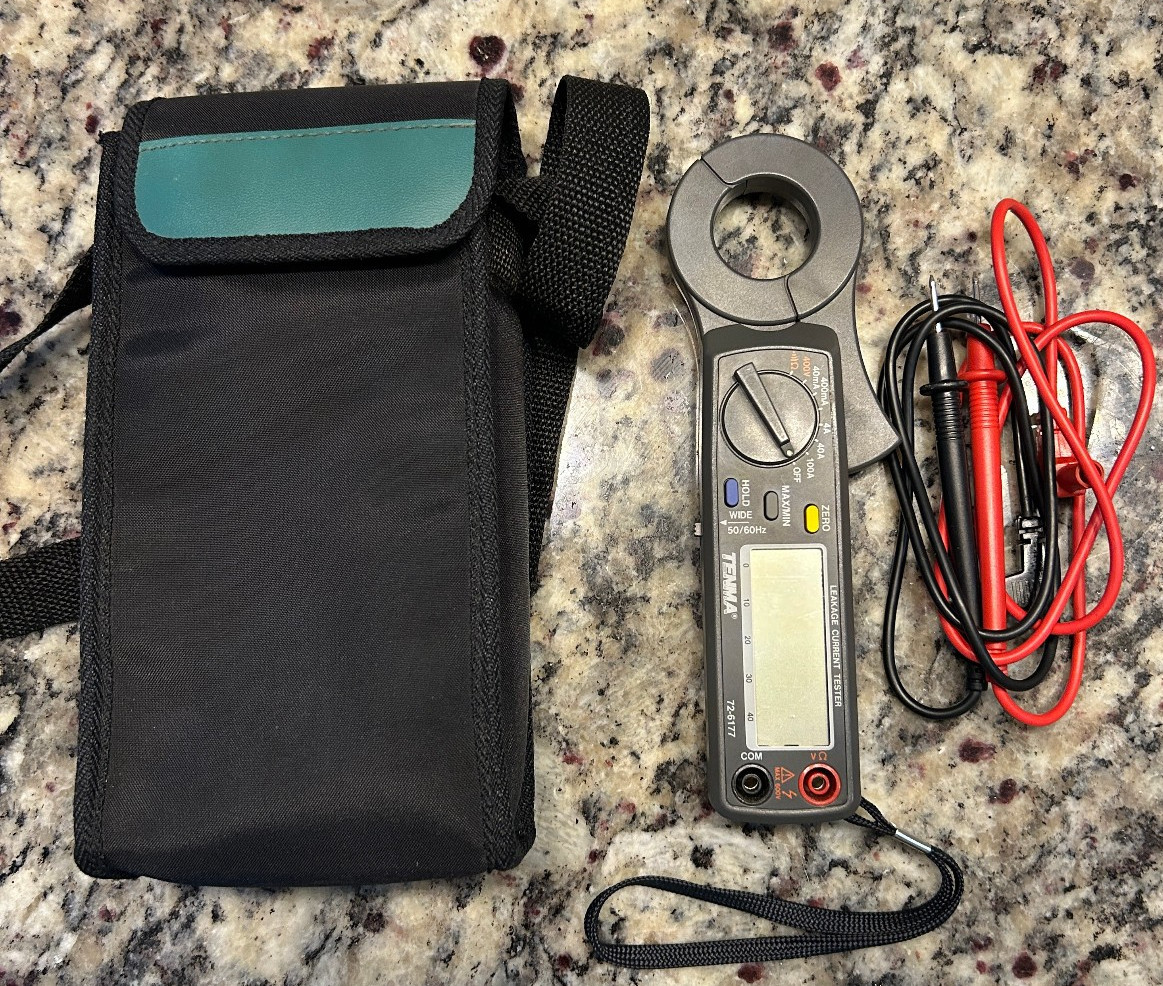 TENMA 72-6177 Digital Leakage Current Tester .... tested working TENMA 72-6177 Digital Leakage Current Tester .... tested working
