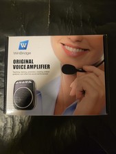 WinBridge Original 5W Voice Amplifier Headset Black Model WB001 5W 1050mAh 90Hz picture