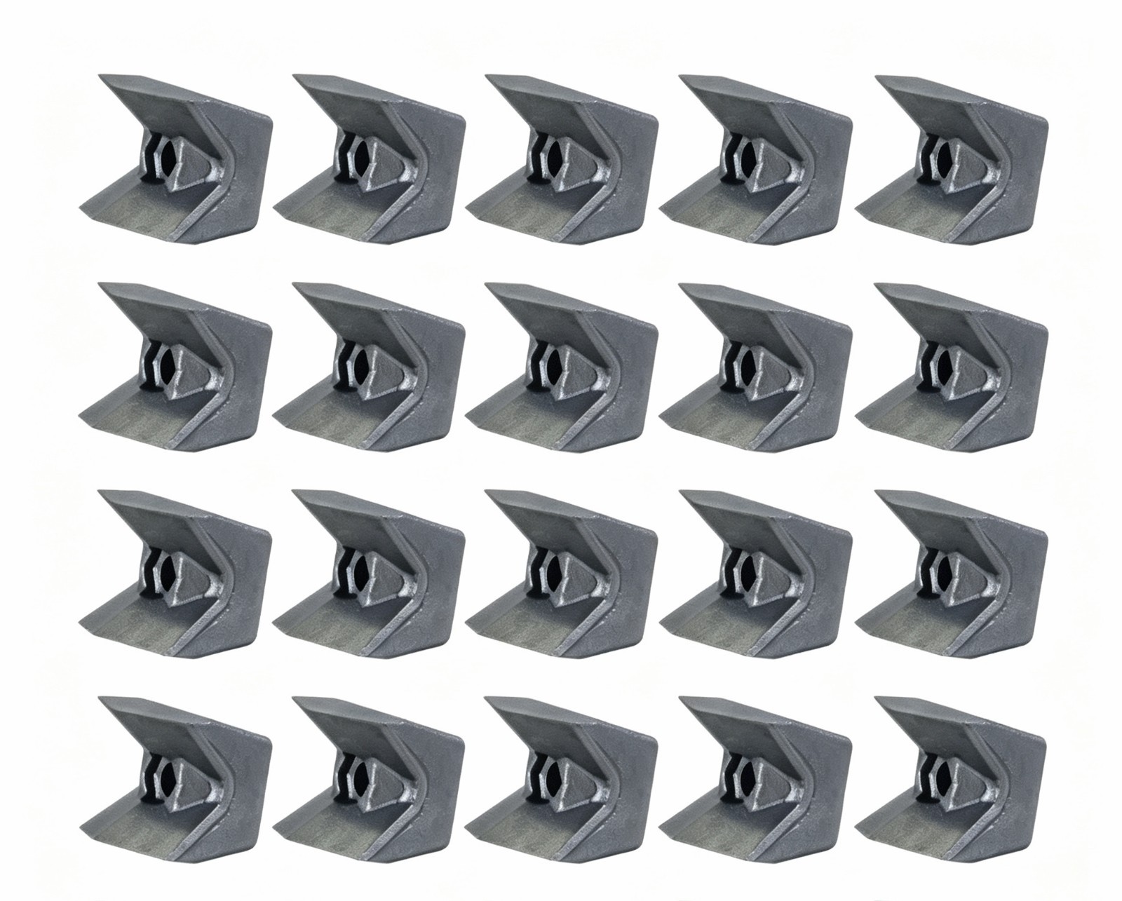 20× Fecon Cubit Reversible Knife Teeth Fits For Fecon FMX VMX Series Excavator 20× Fecon Cubit Reversible Knife Teeth Fits For Fecon FMX VMX Series Excavator