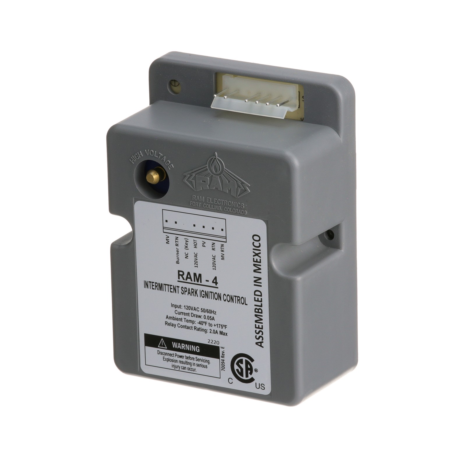 Robertshaw 79040K Ignition Module Replaces Imperial 37061