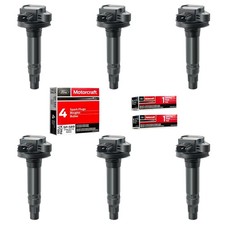 6Pcs Ignition Coils Pack UF553 5C1652 & 6 Motorcraft Platinum Spark Plug SP520 S picture