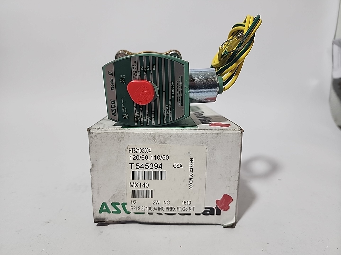 Asco HT8210G094 Solenoid Valve