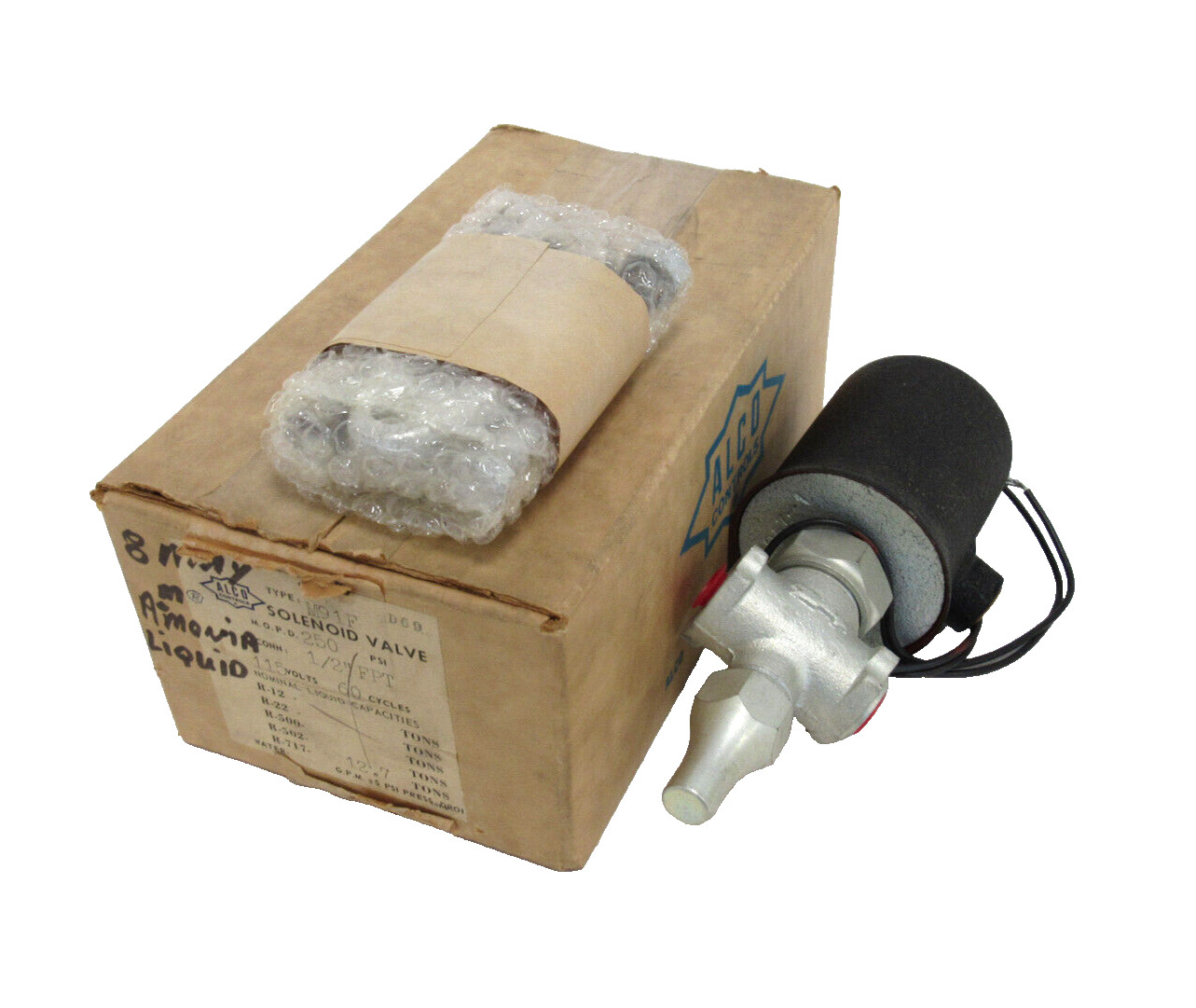 NEW ALCO CONTROLS M91F SOLENOID VALVE