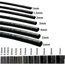 10M/30ft Heat Shrink Tubing Tube Black 1mm 2mm 3mm 4mm 5mm 8mm 10mm 1- 12mm 2:1 picture