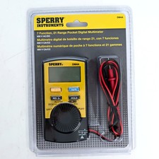 Sperry Instruments DM4A, 7 Function Multimeter, 21 Range, New/Sealed Pkg picture