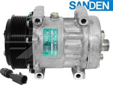 8500795 OEM Sanden Compressor For Case New Holland Wheel Loaders 1 Year Warranty picture