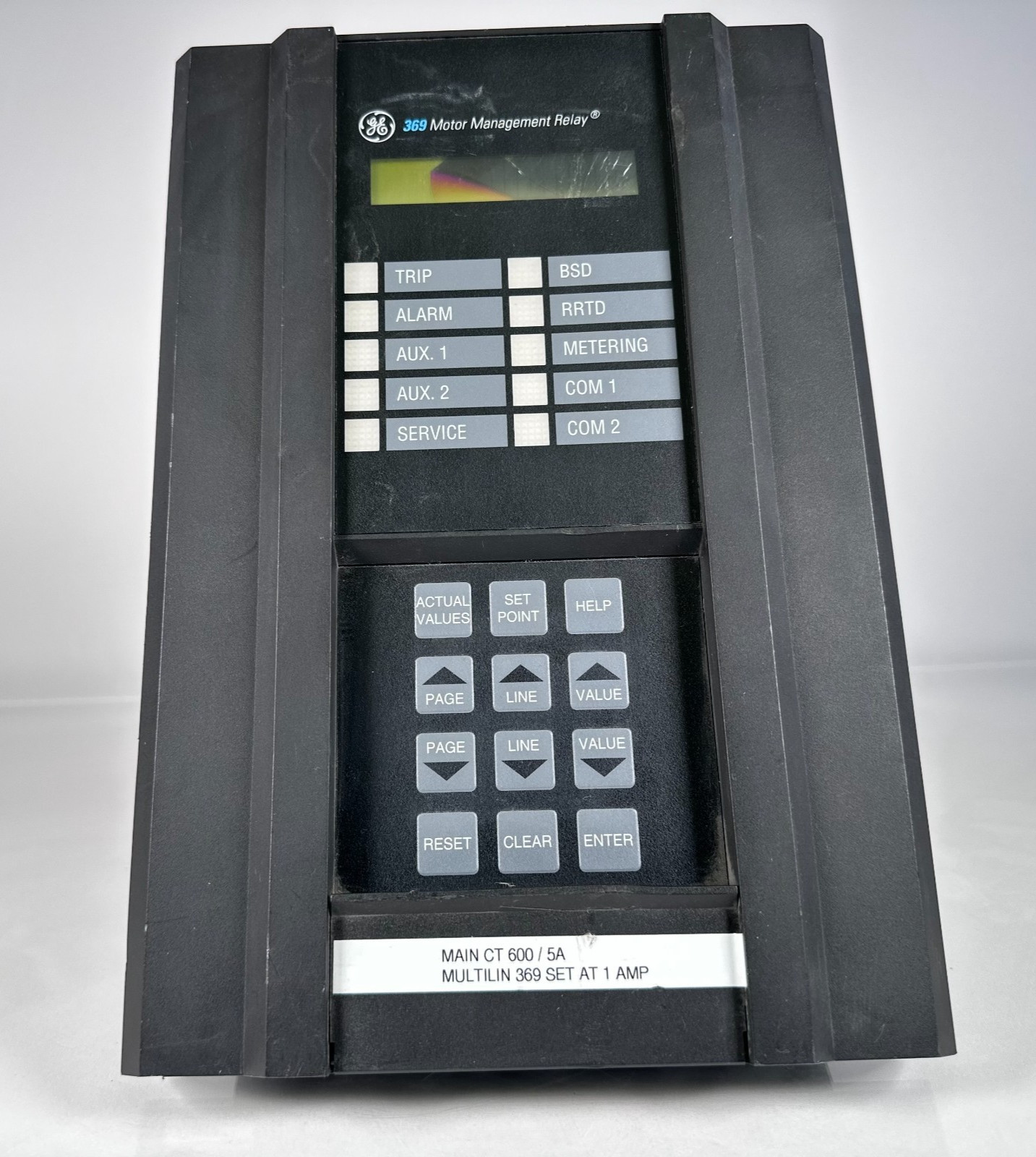 General Electric GE 369-LO-R-0-0-0-0 Protection Motor Management Relay