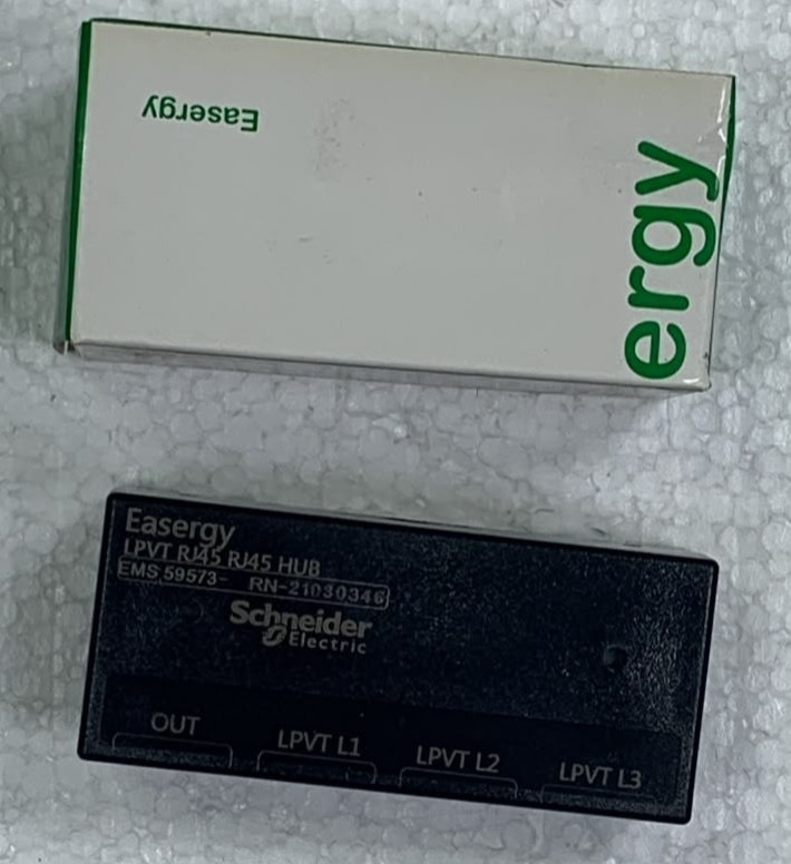 Schneider Electric EMS59573 PowerLogic LPVT voltage adapter RJ45 input RJ45 Schneider Electric EMS59573 PowerLogic LPVT voltage adapter RJ45 input RJ45