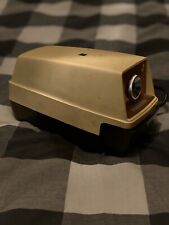 Vtg Panasonic Electric Pencil Sharpener ivory/brown WORKS PERFECT picture